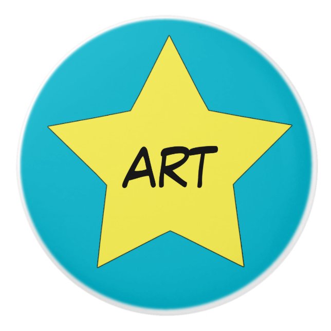 Art Supplies organisation toppens hjälteknop Knopp (Framsidan)