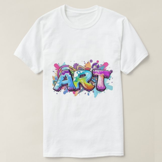 ART T SHIRT (Design framsida)