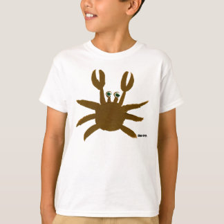 Art T-Shirt: Crazy Crab Seaside Helgdag Fiskmås Tröja