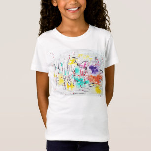 Art t-shirt för flickor