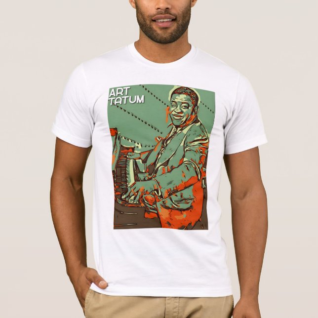 Art Tatum T Shirt (Framsida)