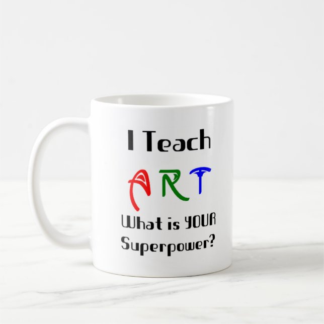 art teach kaffemugg (Vänster)