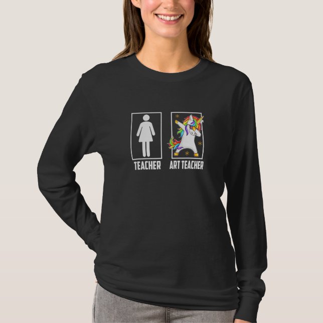 Art Teacher Back to school T Shirt (Framsida)