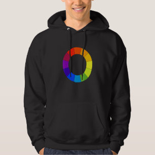 Art Teacher Färg Circle Palette Painter Artist Ar Hoodie