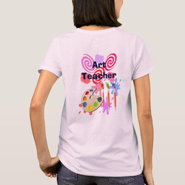 Art Teacher - T-shirt (Baksida)