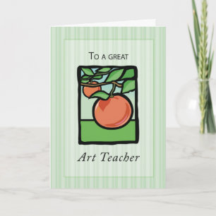 Art Teacher Tack, Apple Tack Kort