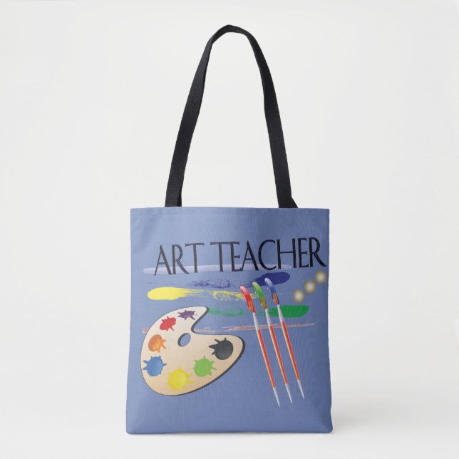 Art Teacher - Tote Bag Tygkasse (Framsida)
