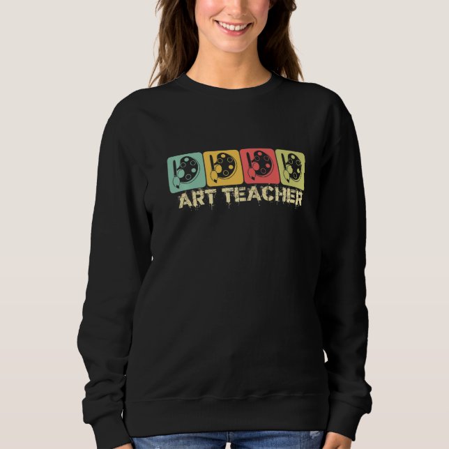 Art Teaching I Art Teacher Premium T Shirt (Framsida)
