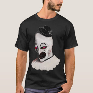 Art The Clowns onda grin i skräck T Shirt
