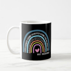 Art Therapist, varnande och dedikerat Kaffemugg