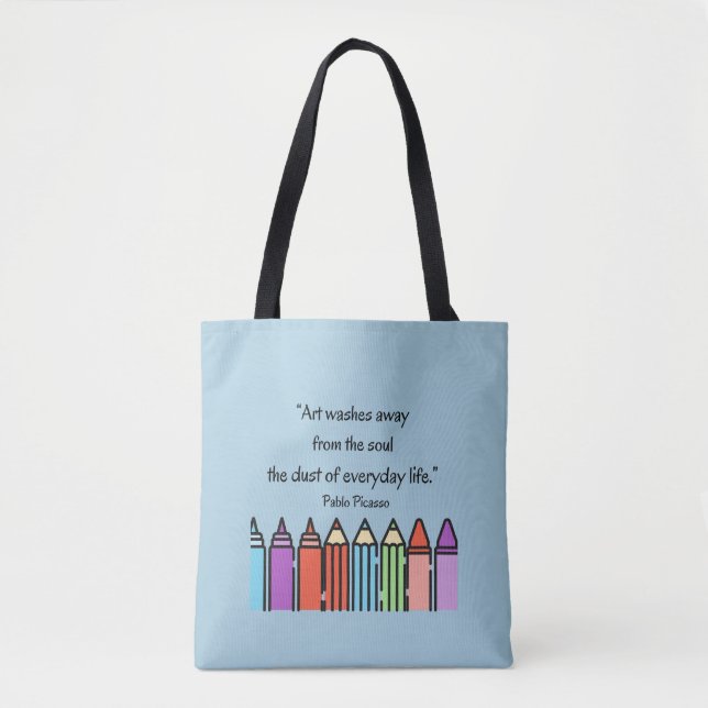 Art Tote Bag Tygkasse (Framsida)