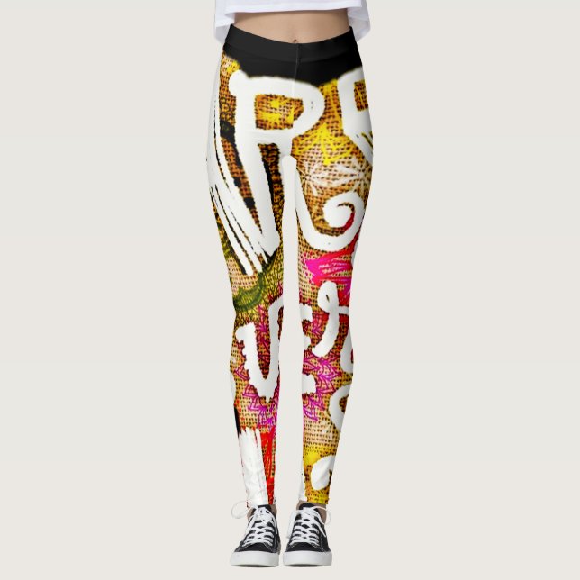Art varje dag leggings (Framsida)