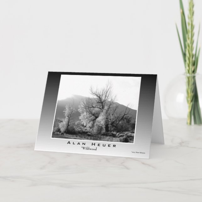 ART VÄSTER Greeting Card - Wildwood Kort (Framsida)