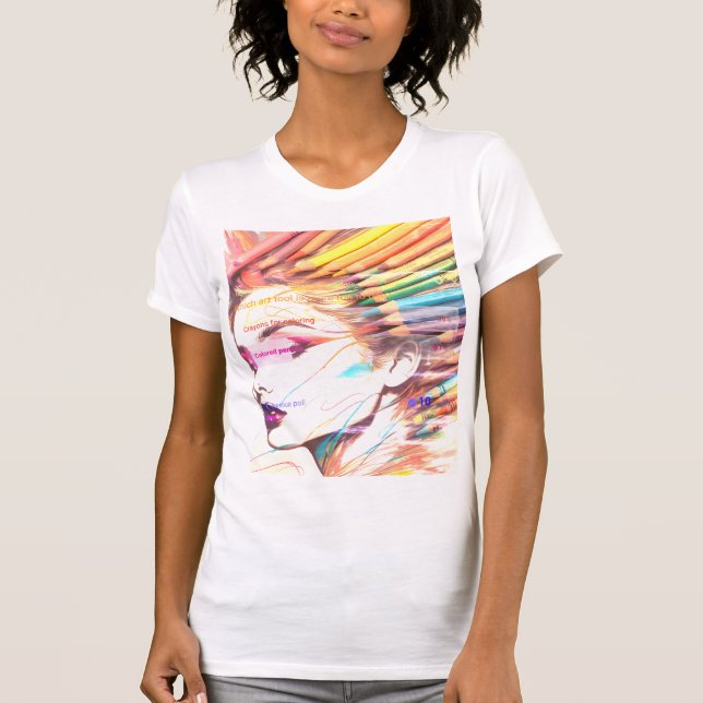 Art verktyg shirt t (Framsida)