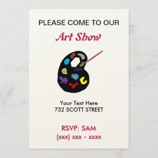 Art Visa inbjudan