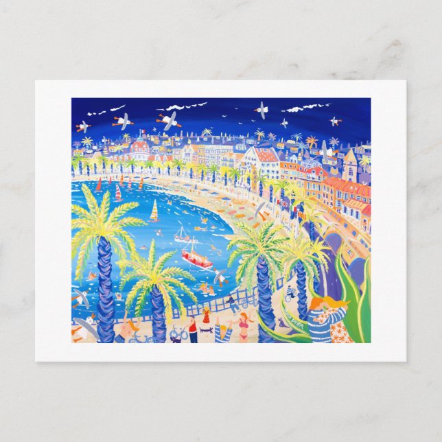 Art-vykort: Fransk Kiss, Nice Vykort (Framsida)