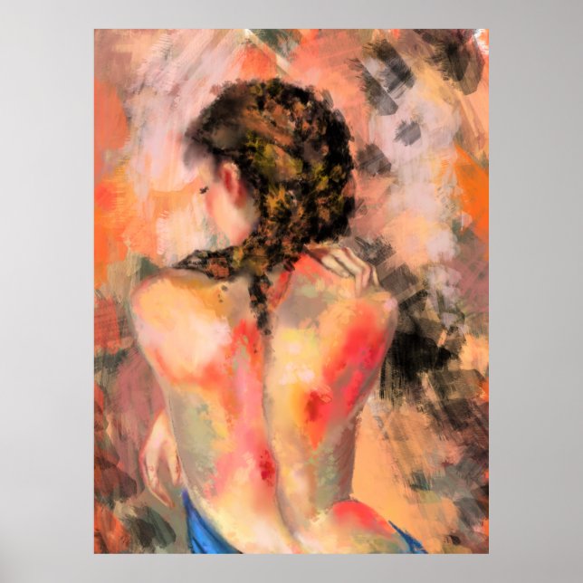 Art Woman Body Poster (Framsidan)