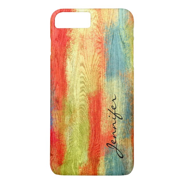 Art Wood Grain #2 Case-Mate iPhone Skal (Baksida)