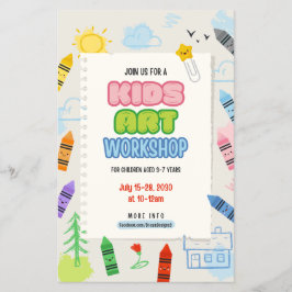 Art Workshop Flyer