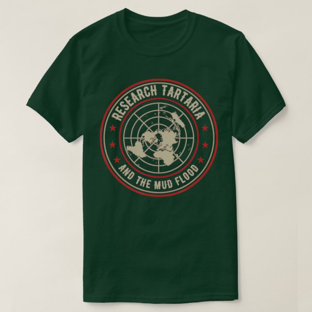 Artärdesign för arteriska historiens Lera Flood Re T Shirt (Design framsida)