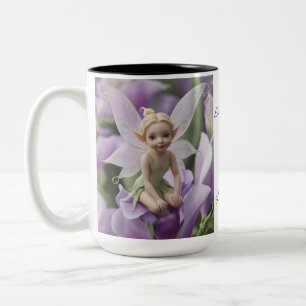 Ärtblommans Ängsalf Två-Tonad Mugg