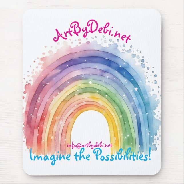 ArtbyDebi.net Rainbow Musmatta (Framsidan)
