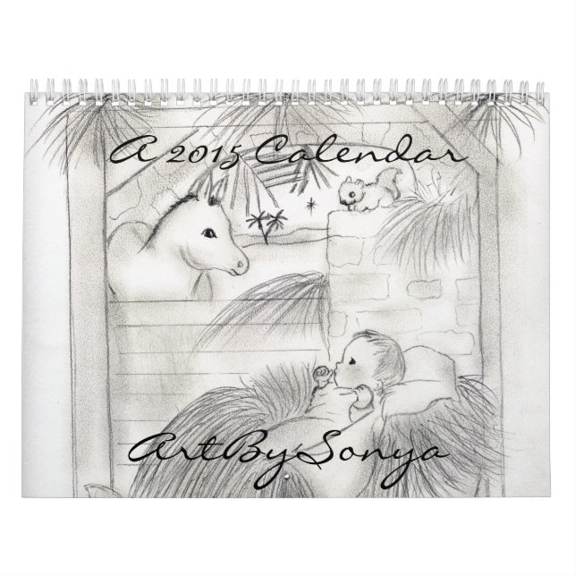 ArtBySonya 2015 - Oma Kalender (Omslag)