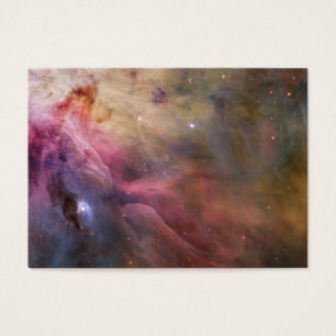 Artcard, Abstrakt Art som hittats i Orion Nebula Visitkort