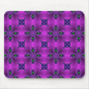 Artdeco-blommor i Retro-Stil-musslan Musmatta
