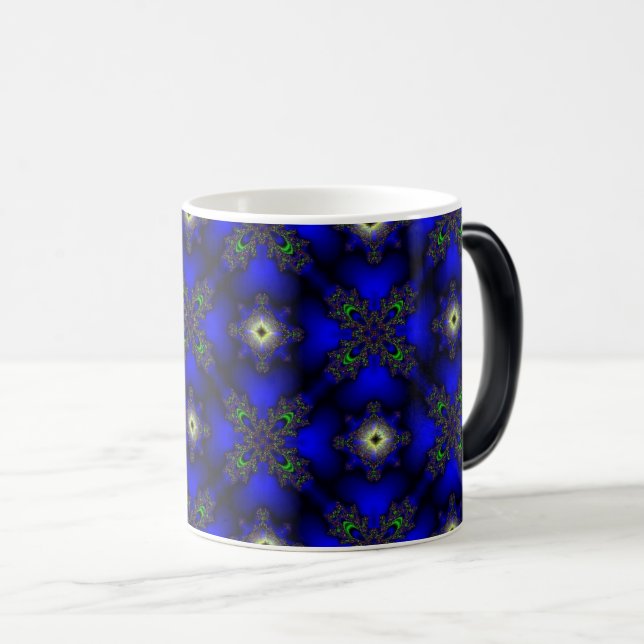 Artdeco Flowers i Retro Stil Mugg (Framsida höger)
