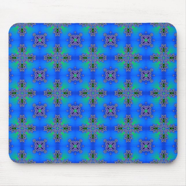 Artdeco Flowers i Retro Stil Musmatta (Framsidan)