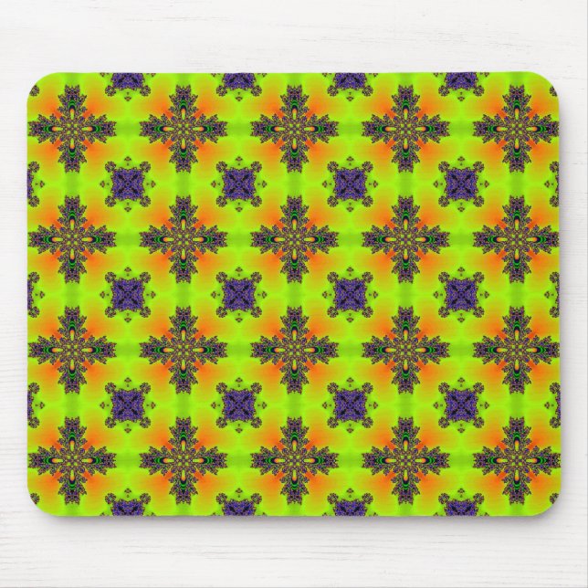 Artdeco Flowers i Retro Stil Musmatta (Framsidan)