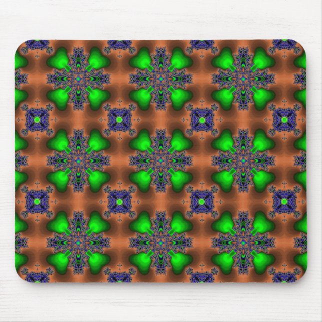 Artdeco Flowers i Retro Stil Musmatta (Framsidan)