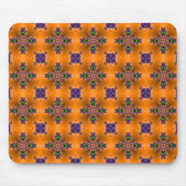 Artdeco Flowers i Retro Stil Musmatta (Framsidan)