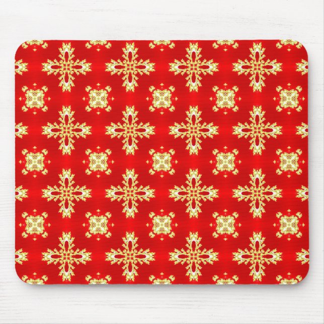 Artdeco Flowers i Retro Stil Musmatta (Framsidan)