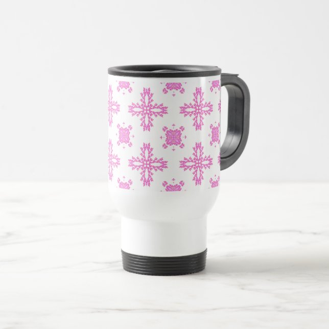 Artdeco Flowers i Retro Stil Resemugg (Framsida höger)