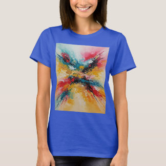 Arte Abstracto Colorido T Shirt