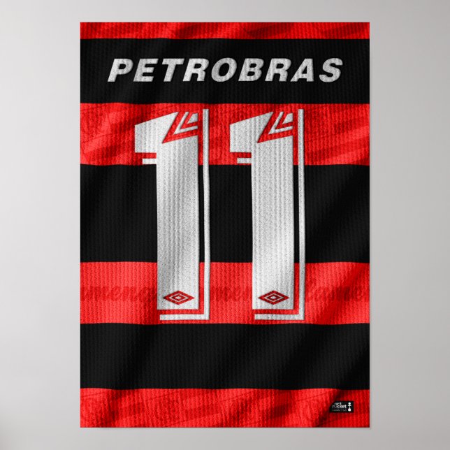 Arte Camisa Flamengo (Rumänien) 1996 Poster (Framsidan)