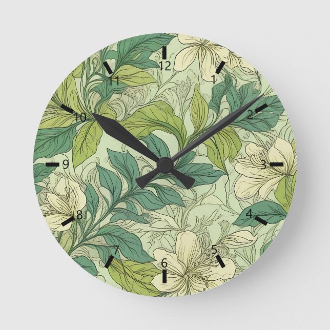 Arte decorativo plantas 5-1-2 rund klocka (Framsida)