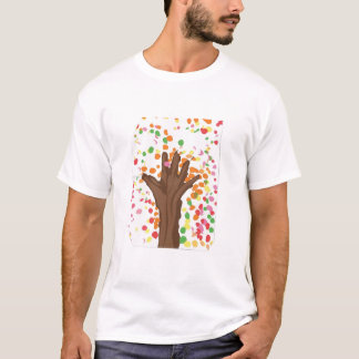 Arte na ponta dos dedos t shirt