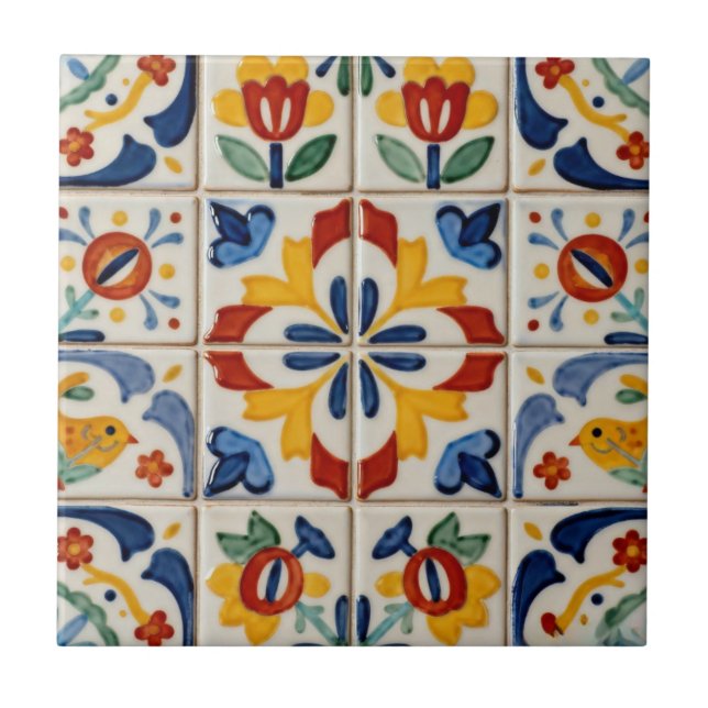 Arte Popular Kakelplatta (Framsidan)