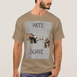 Arte Suave The Gentle Art BJJ Design T Shirt