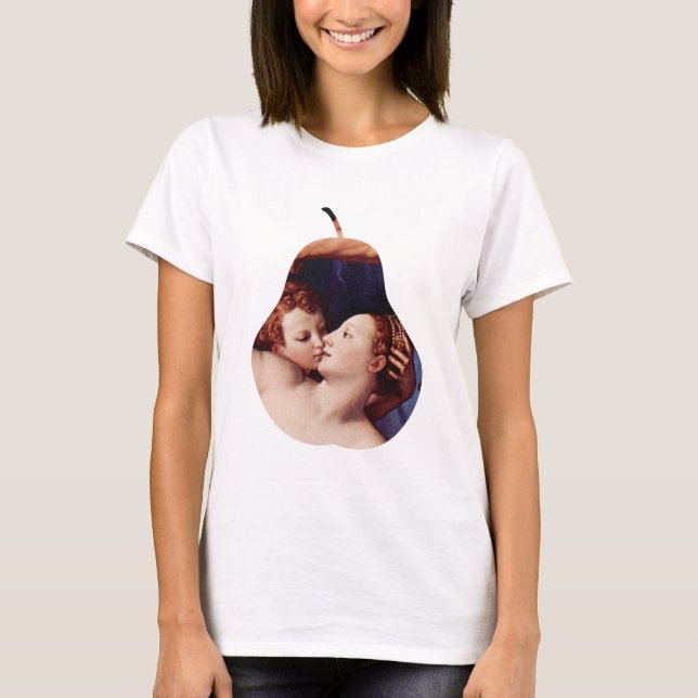 ArTee Venus Cupid Folly and Time Women Top T-shirt (Framsida)