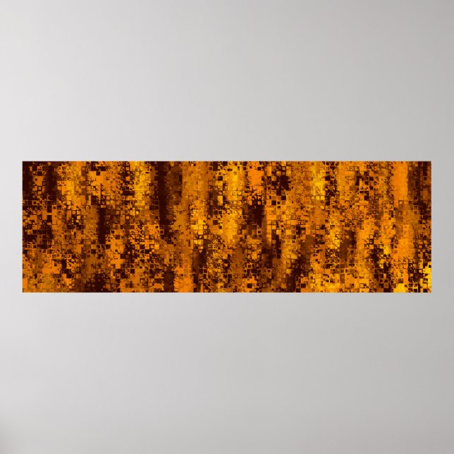 Artefakpixel för abstrakt färg poster (Framsidan)