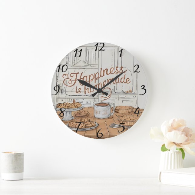 Artek Arrangemang: Plate of Delicious Delight Stor Klocka (Hem)