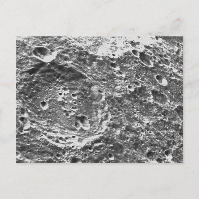 Artemis 1 Måne Uppdrag Lunar-bild Vykort (Framsida)