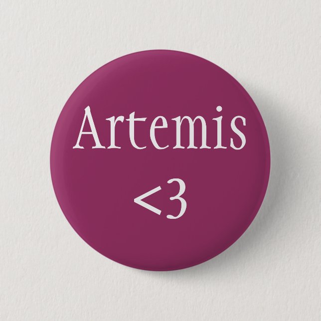 Artemis <3 Goddess of Hunting Knapp (Framsida)