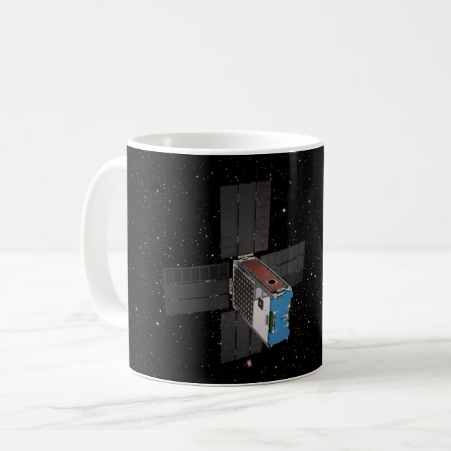 Artemis BioSentinel CubeSat Kaffemugg (Framsida vänster)