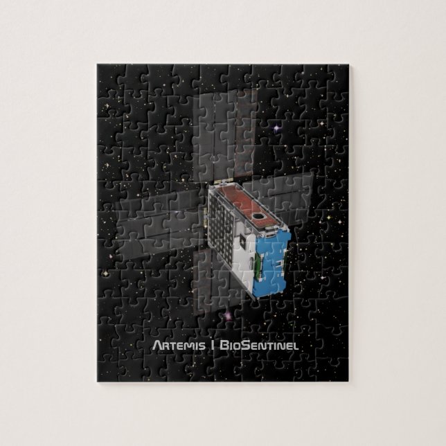 Artemis BioSentinel CubeSat Pussel (Vertikal)