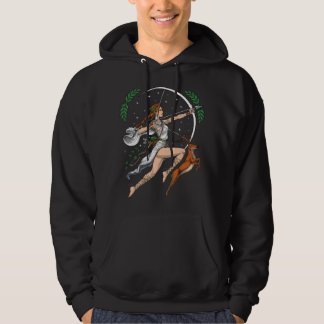 Artemis grekisk jaktgudinna Antikens Grekland My Hoodie